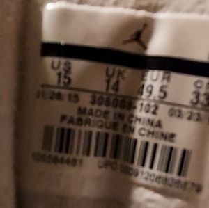 Jordan's basketball shoes